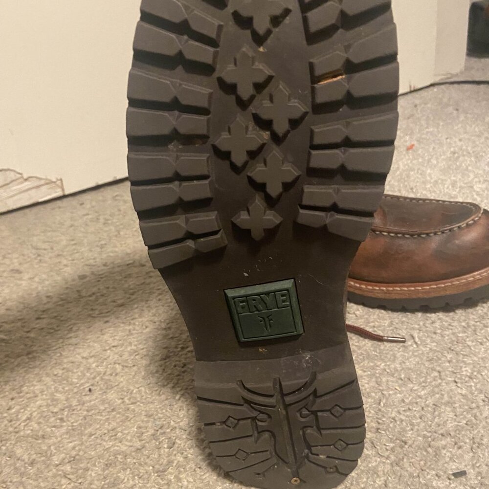 Vintage Frye Worn Brown Boots - Picture 2 of 5